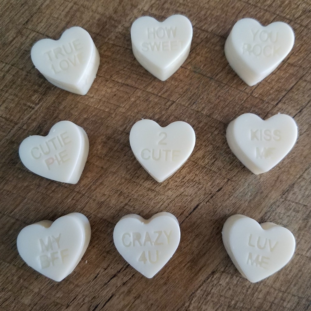 Handmade Rain Scent Sweethearts Soy Wax Melts